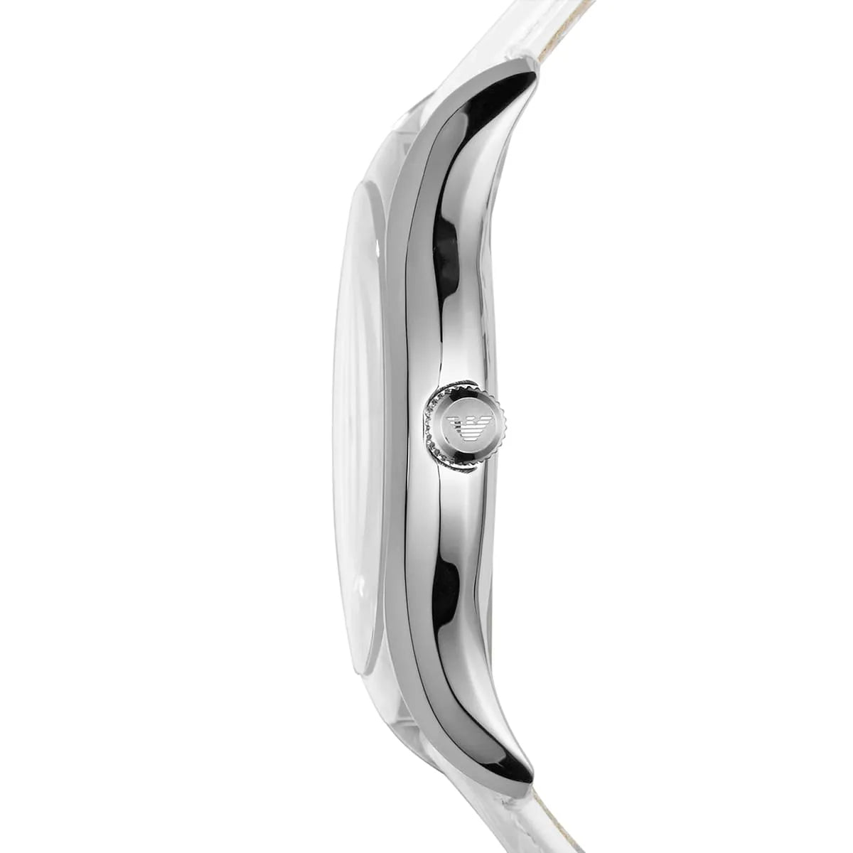 Emporio Armani Classic White Dial White Genuine Leather Men's Watch - AR1751 Secondary image