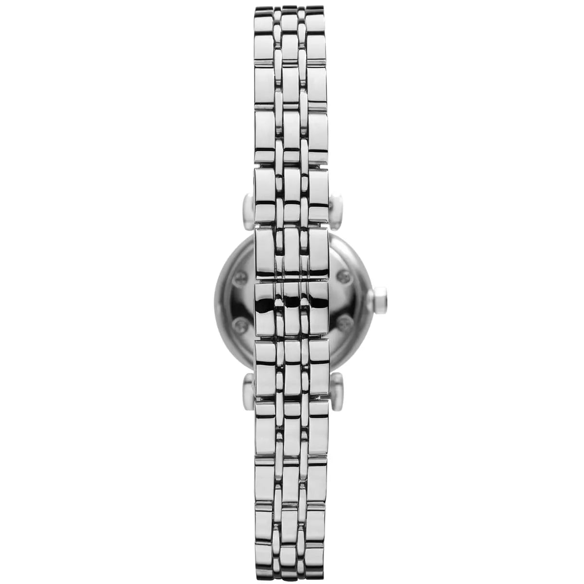 Emporio Armani Gianni T-Bar Mini White MOP Dial Silver Women's Watch - AR1763 Secundaire afbeelding