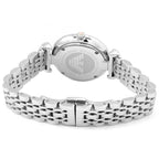 Emporio Armani Gianni T-Bar Pink Dial Silver Women's Watch - AR1779