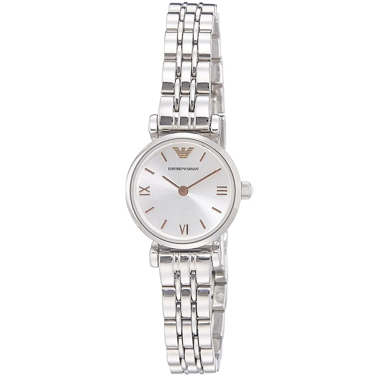 Emporio Armani Gianni T-Bar Mini Silver Women's Watch - AR1935 Secundaire afbeelding