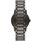 Emporio Armani Luigi Meccanico Automatic Matte Gunmetal Men's Watch - AR60010