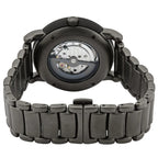 Emporio Armani Luigi Meccanico Automatic Matte Gunmetal Men's Watch - AR60010