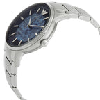 Emporio Armani Renato Skeleton Automatic Silver Men's Watch - AR60037
