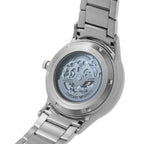 Emporio Armani Renato Skeleton Automatic Silver Men's Watch - AR60037