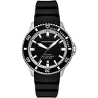Emporio Armani Sea Explorer Automatic Black Silicone Strap Men's Watch - AR60086
