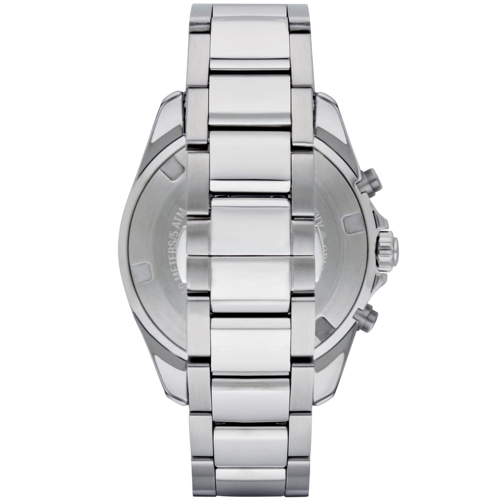Emporio Armani Sigma Chronograph Black Dial Silver Men's Watch - AR6098