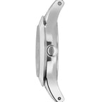 Emporio Armani Chiara Silver Mesh Bracelet Dark MOP Dial Women's Watch - AR7328