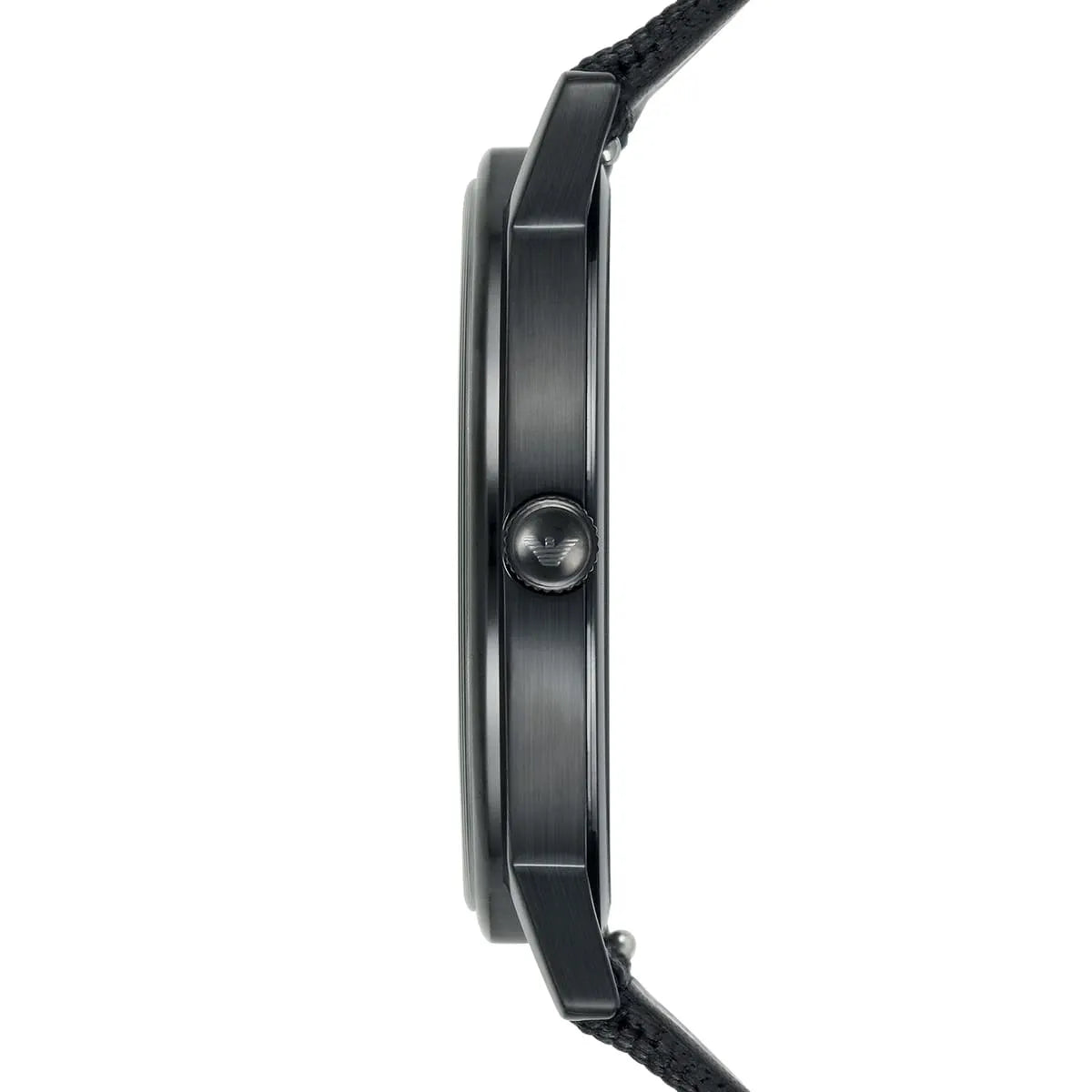Emporio Armani Kappa herenhorloge met zwart-wit gestreepte nylon band - AR80004 Secundaire afbeelding