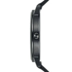 Emporio Armani Kappa Black and White Striped Nylon Strap Men's Watch - AR80004