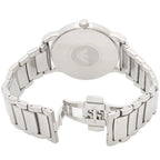 Emporio Armani Luigi Sunray Blue Dial Silver Men's Watch - AR8033