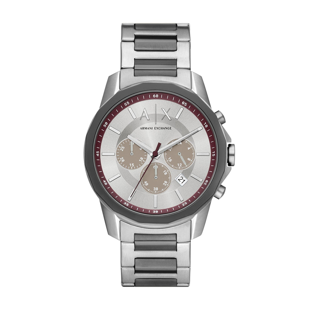 Armani Exchange Banks Chronograph Gray Dial Grey Watch - AX1745