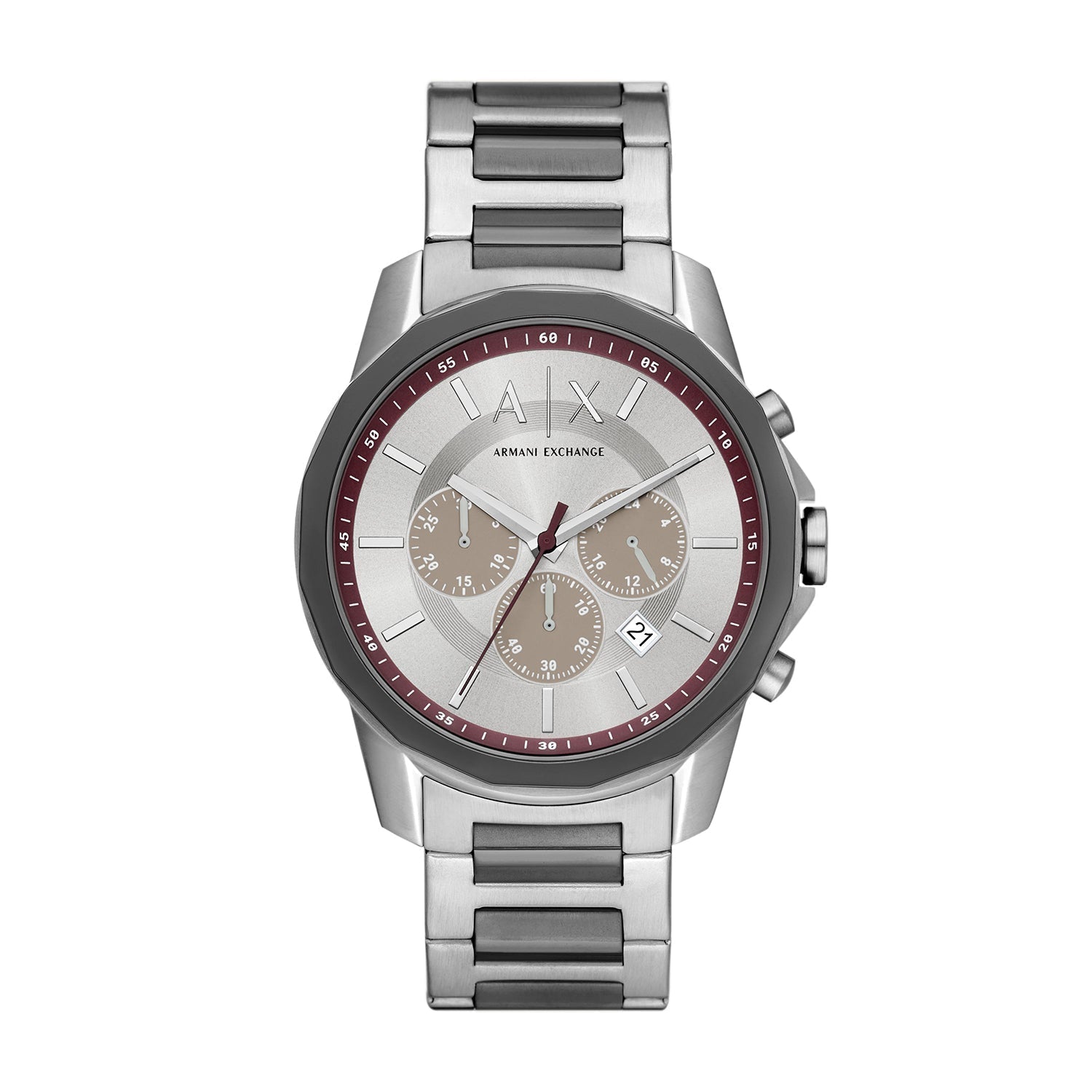 Armani Exchange Banks Chronograph Gray Dial Grey Watch - AX1745 Hoofdafbeelding
