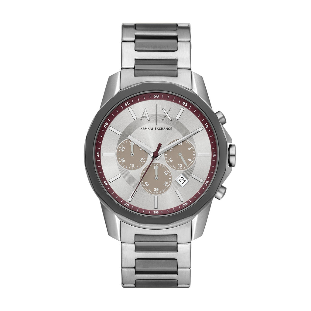 Armani Exchange Banks Chronograph Gray Dial Grey Watch - AX1745