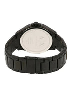 Armani Exchange Hampton Date All Black & Yellow Watch - AX2407