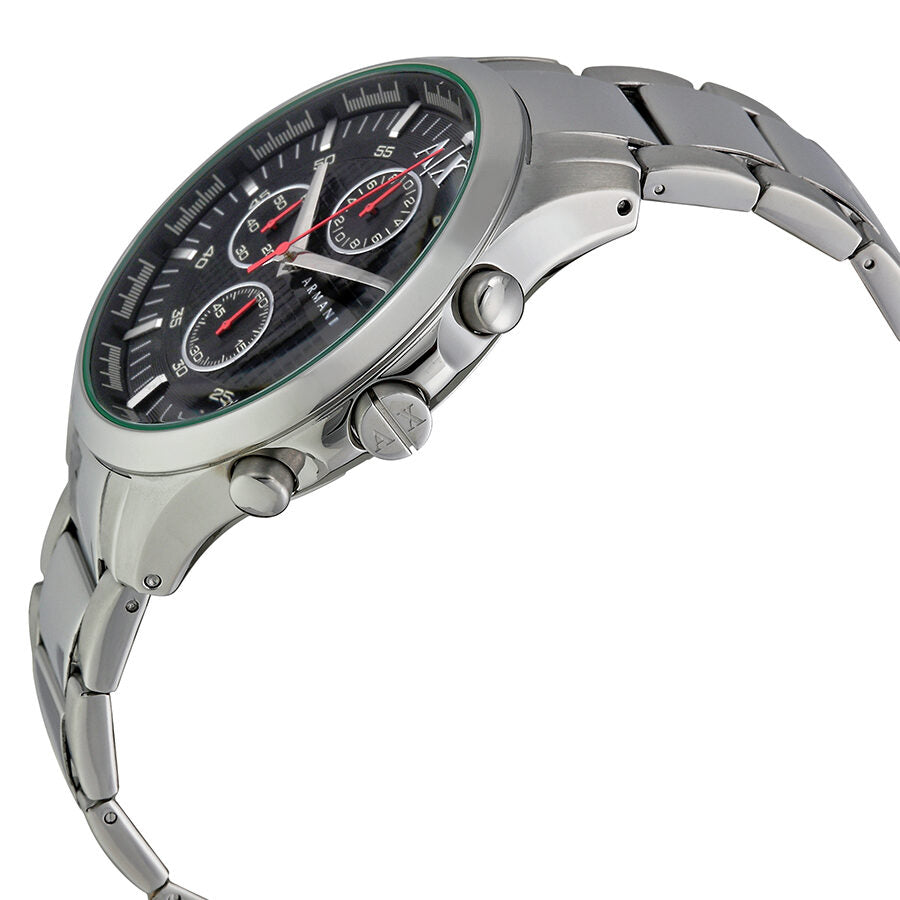 Armani Exchange Hampton Chronograph Black Dial Silver Watch - AX2163 Secondary image