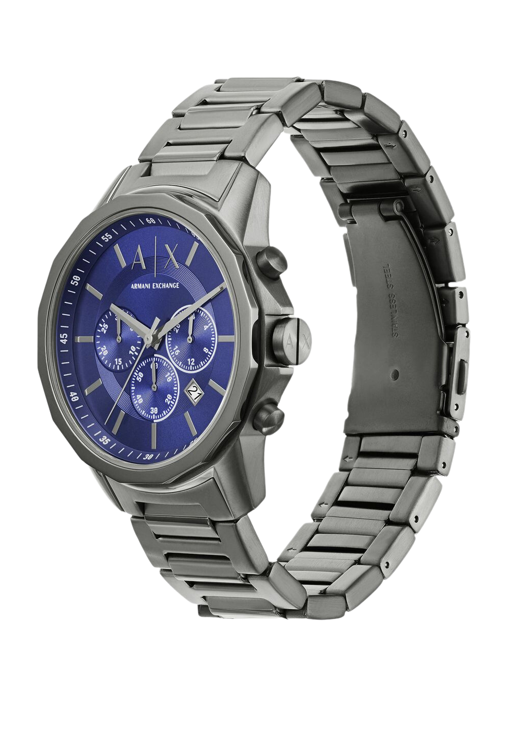 Armani Exchange Banks Chronograph Gunmetal Men's Watch - AX1731 Secundaire afbeelding