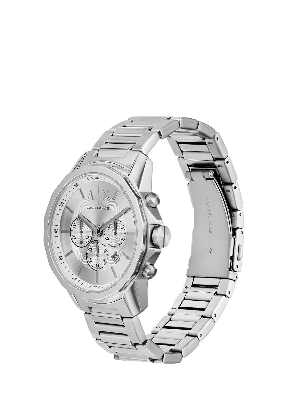 Armani Exchange grijze chronograaf herenhorloge - AX7141 Secundaire afbeelding