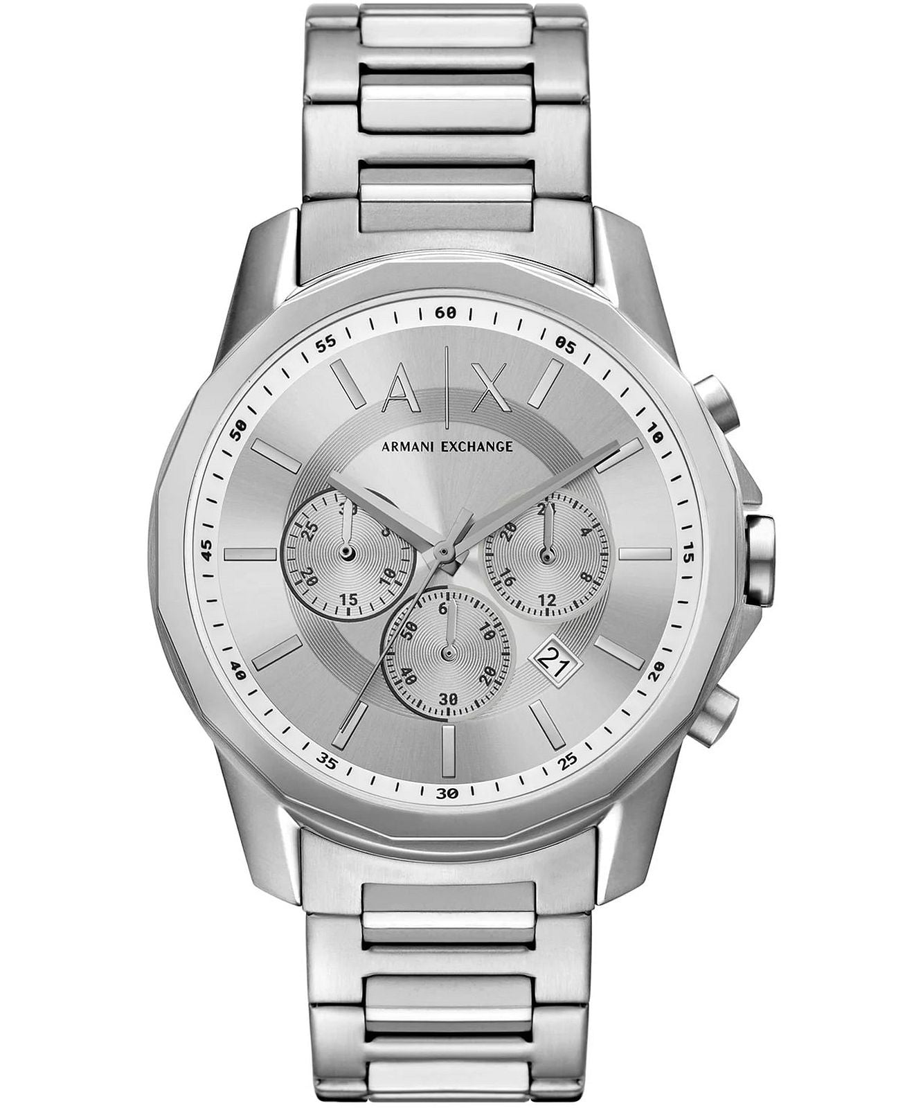 Armani Exchange grijze chronograaf herenhorloge - AX7141 Hoofdafbeelding