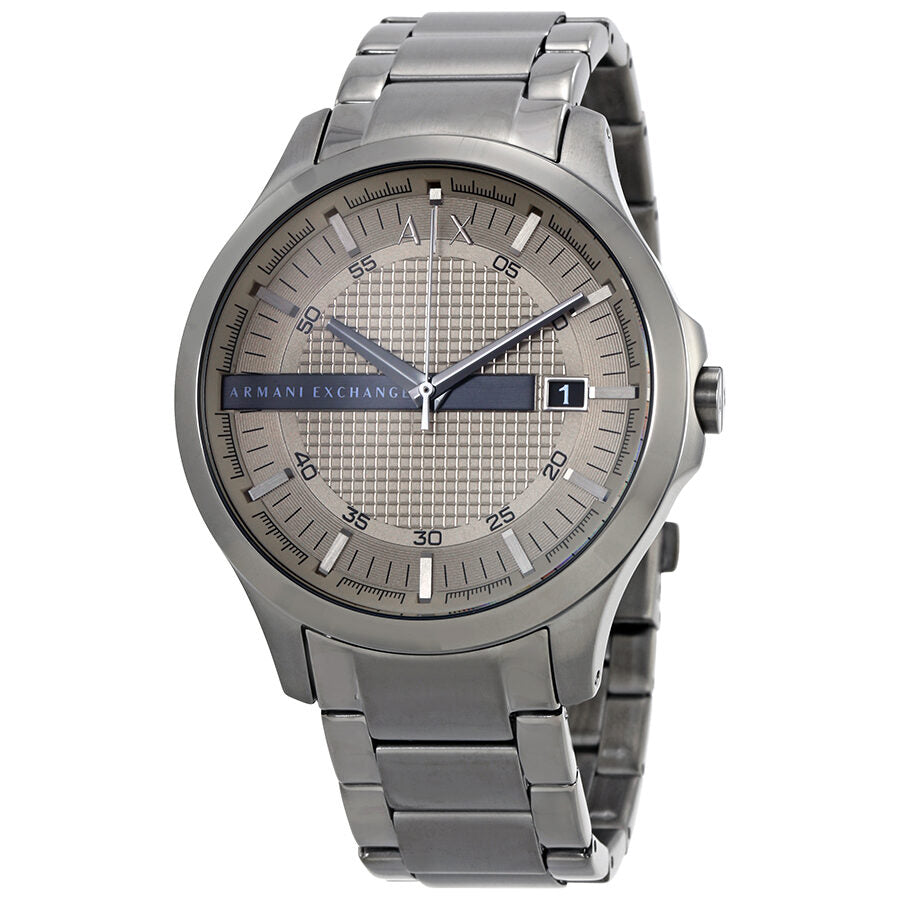 Armani Exchange Hampton Date light Grey Men's Watch - AX2194
