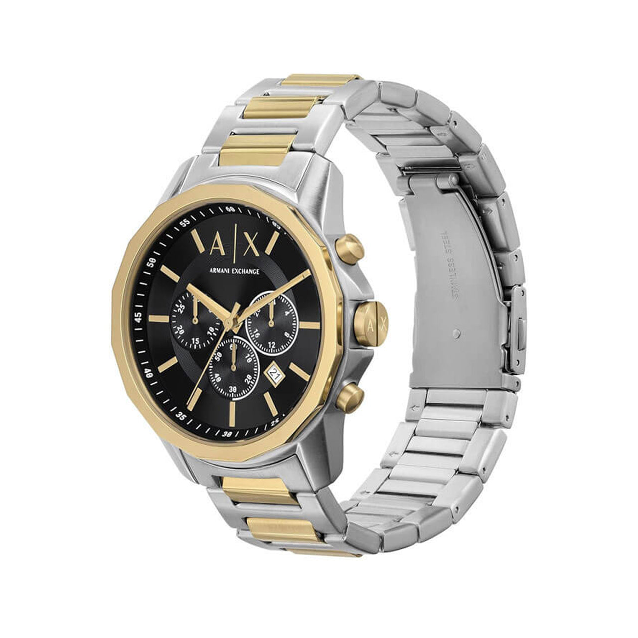 Armani Exchange Banks Chronograph Two-Tone Men's Watch - AX7148 Secundaire afbeelding