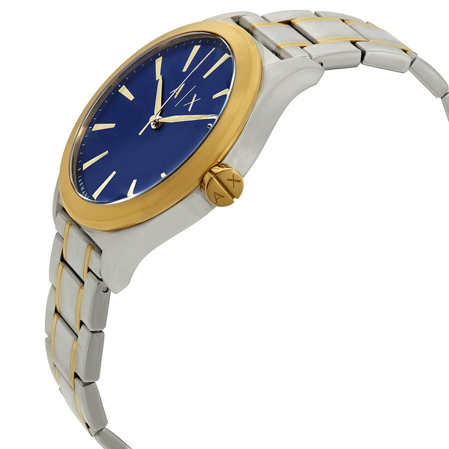 Armani Exchange Nico Blue Dial Two-Tone Watch - AX2332 Secundaire afbeelding