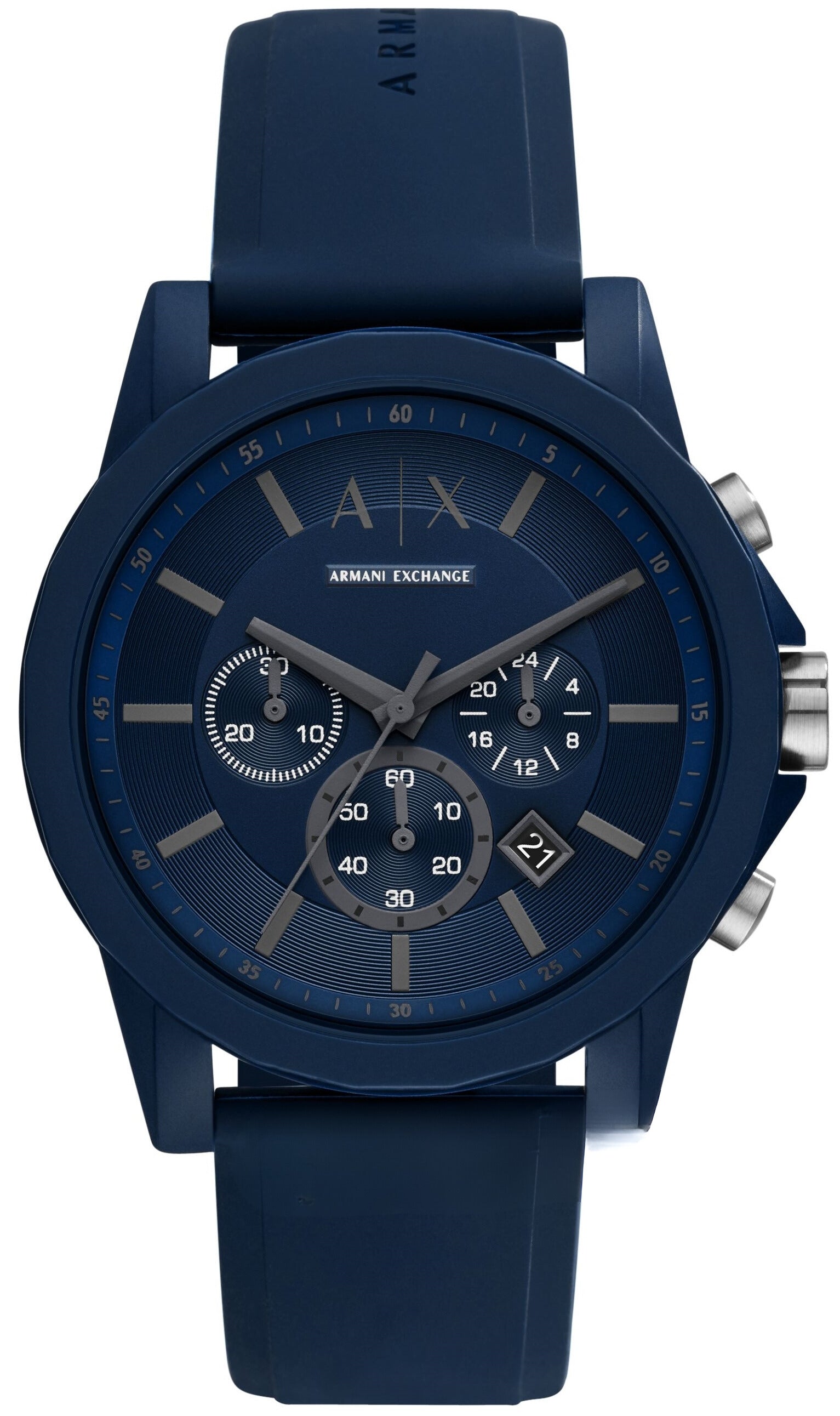 Armani Exchange Outerbanks Multifunction Chrono All Blue Watch - AX7128 Main image