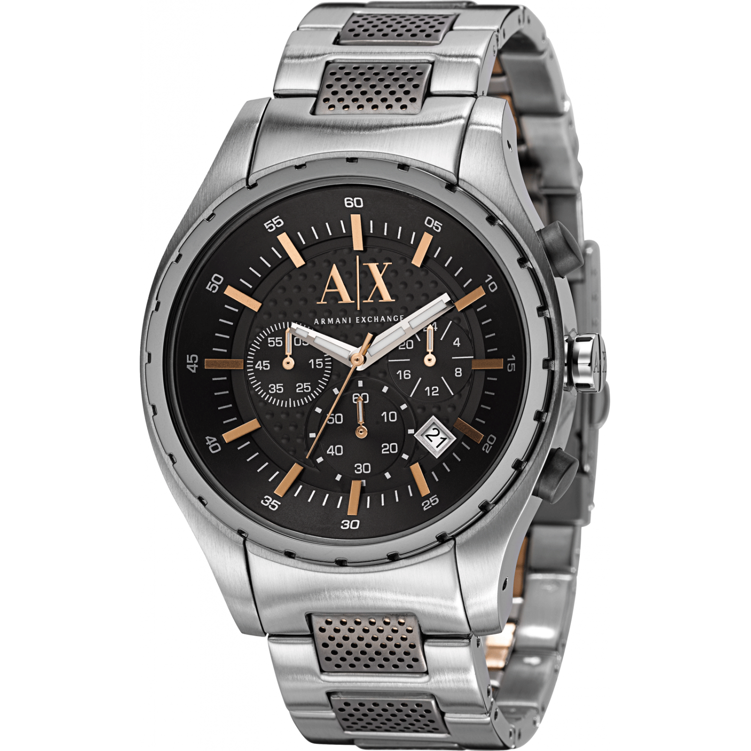Armani Exchange Active Chronograph Silver Men's Watch - AX1093 Hoofdafbeelding