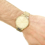 Armani Exchange Three-Hand Gold-Tone Men's Watch - AX2707