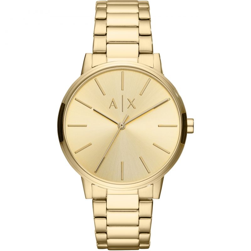 Armani Exchange Three-Hand Gold-Tone Men's Watch - AX2707 Main image