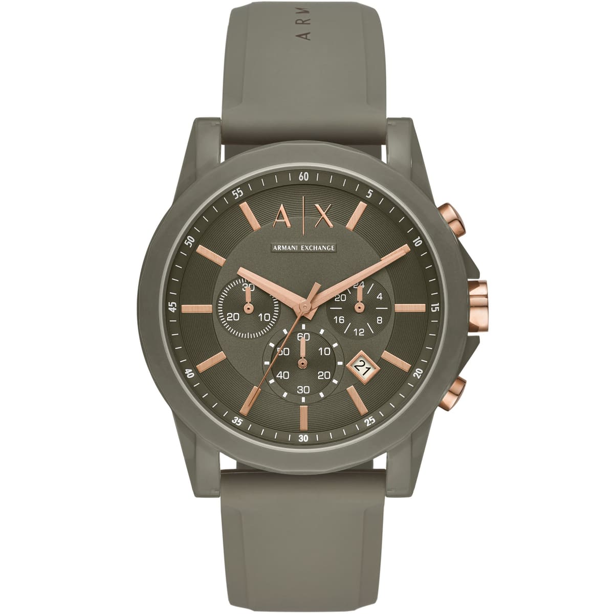 Armani Exchange Outer Banks Chronograph Light Green Watch - AX1341 Hoofdafbeelding