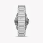Armani Exchange Moonphase Multifunction Silver Watch - AX1736