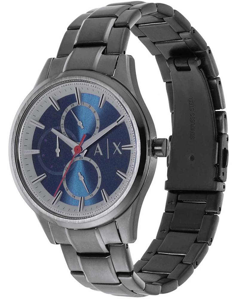 Armani Exchange Dante Multifunction Blue Dial Gunmetal Watch - AX1871 Secondary image