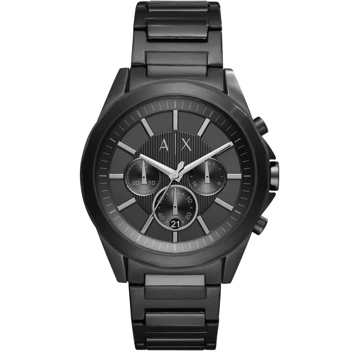 Armani Exchange Drexler Chronograph Black Men's Watch - AX2601 Hoofdafbeelding