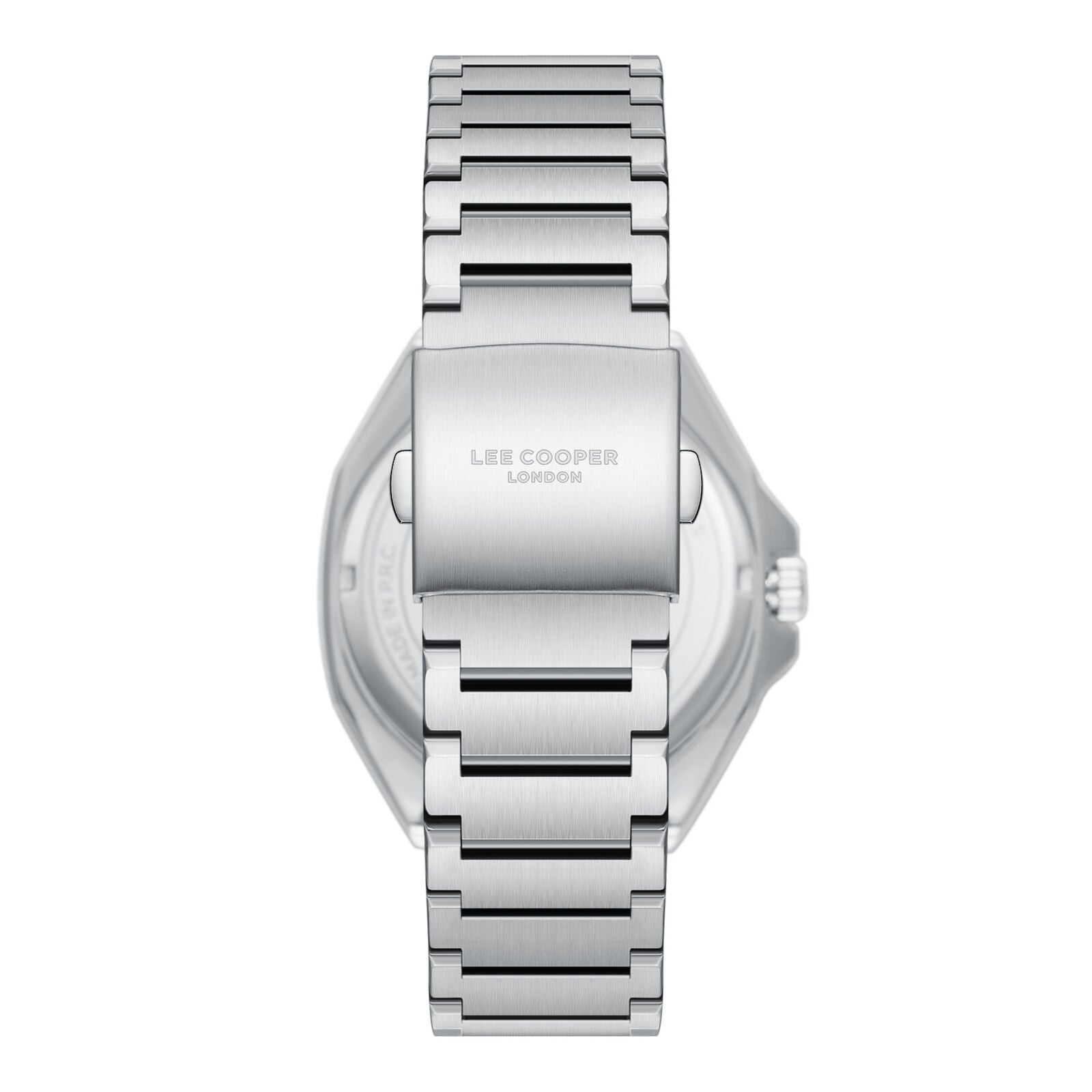 Lee Cooper Oswin Date Window Blue Dial Silver Watch - LC08271.390