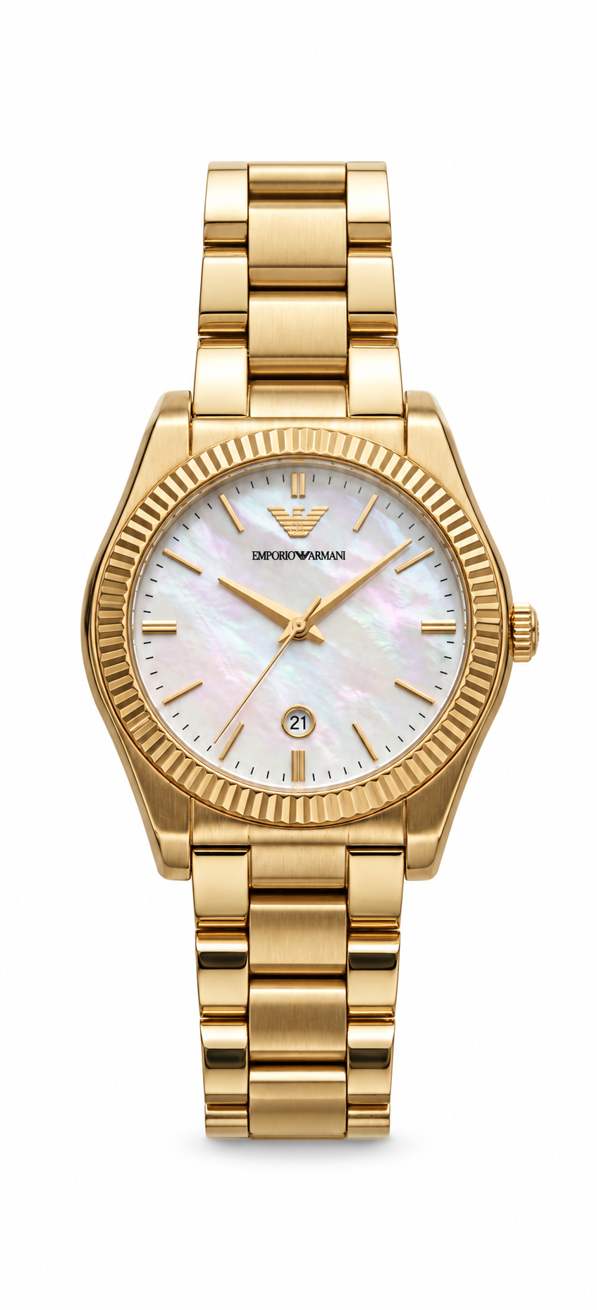 Emporio Armani 32mm Gold-Tone Date Women's Watch AR11657