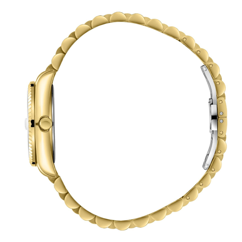Beverly Hills Polo Club Black Dial All Gold Watch BP3827X.150