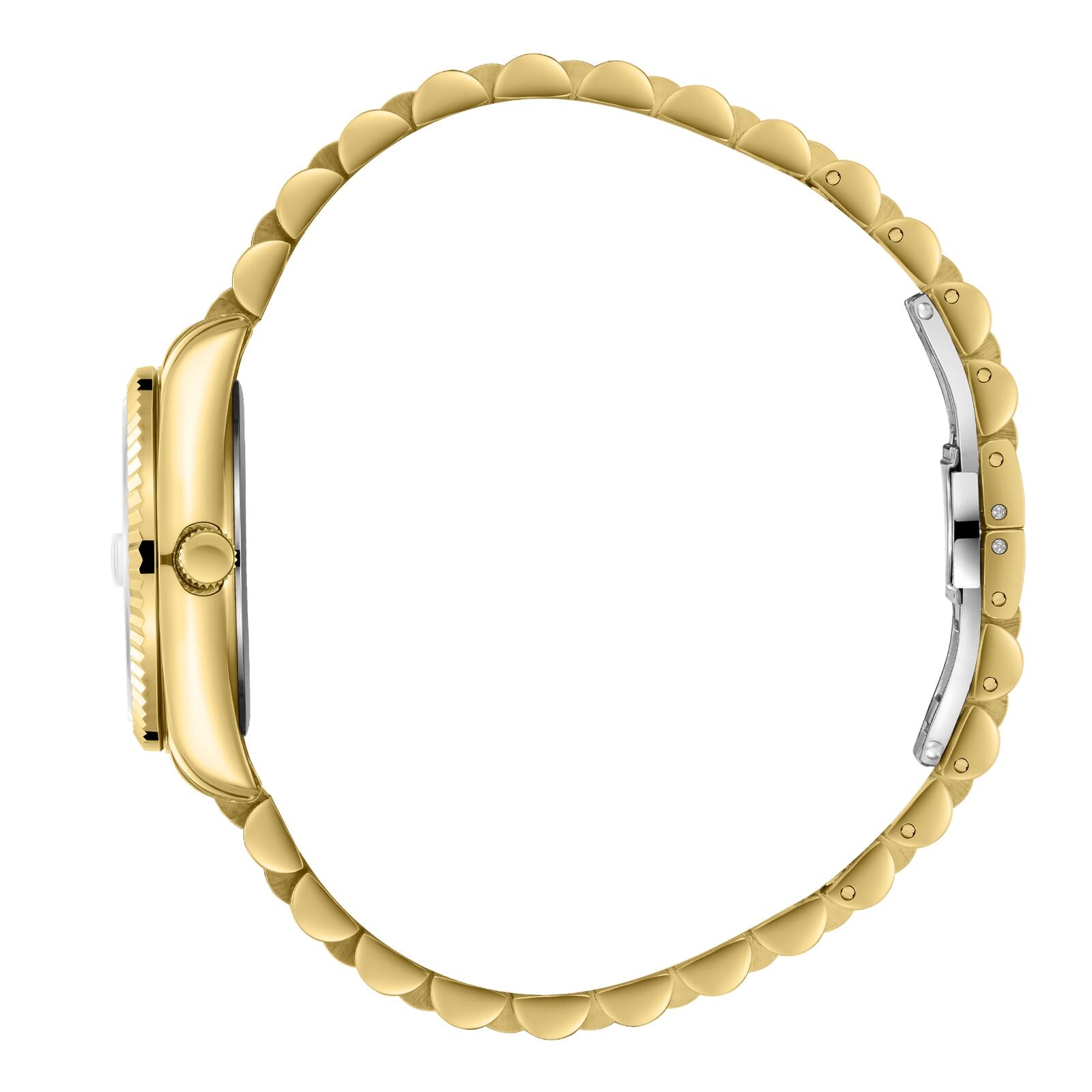 Beverly Hills Polo Club Black Dial All Gold Watch BP3827X.150