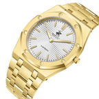 Beverly Hills Polo Club Slim Tech 5 All Gold Watch - BP3825X.130