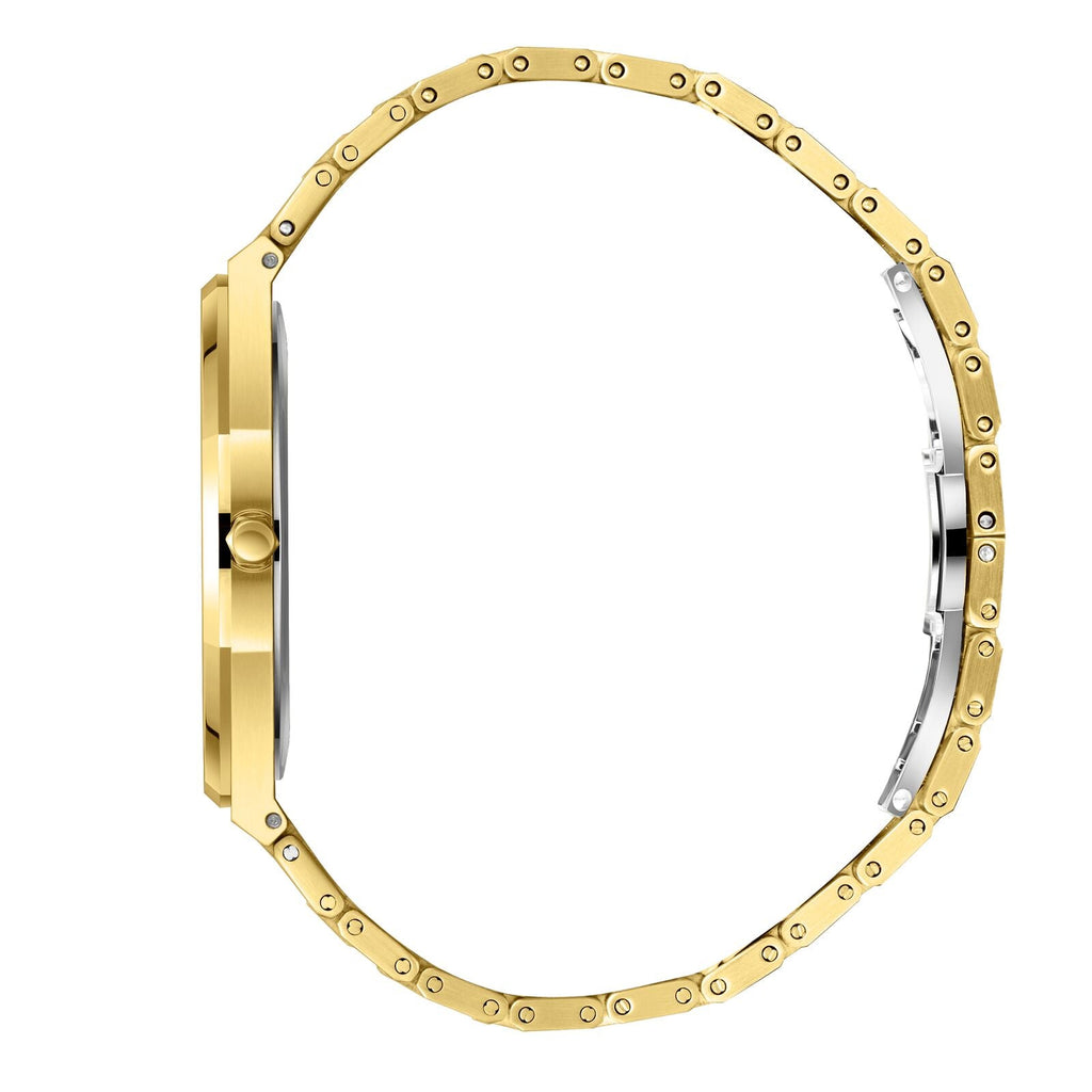 Beverly Hills Polo Club Slim Tech 5 All Gold Watch - BP3825X.130