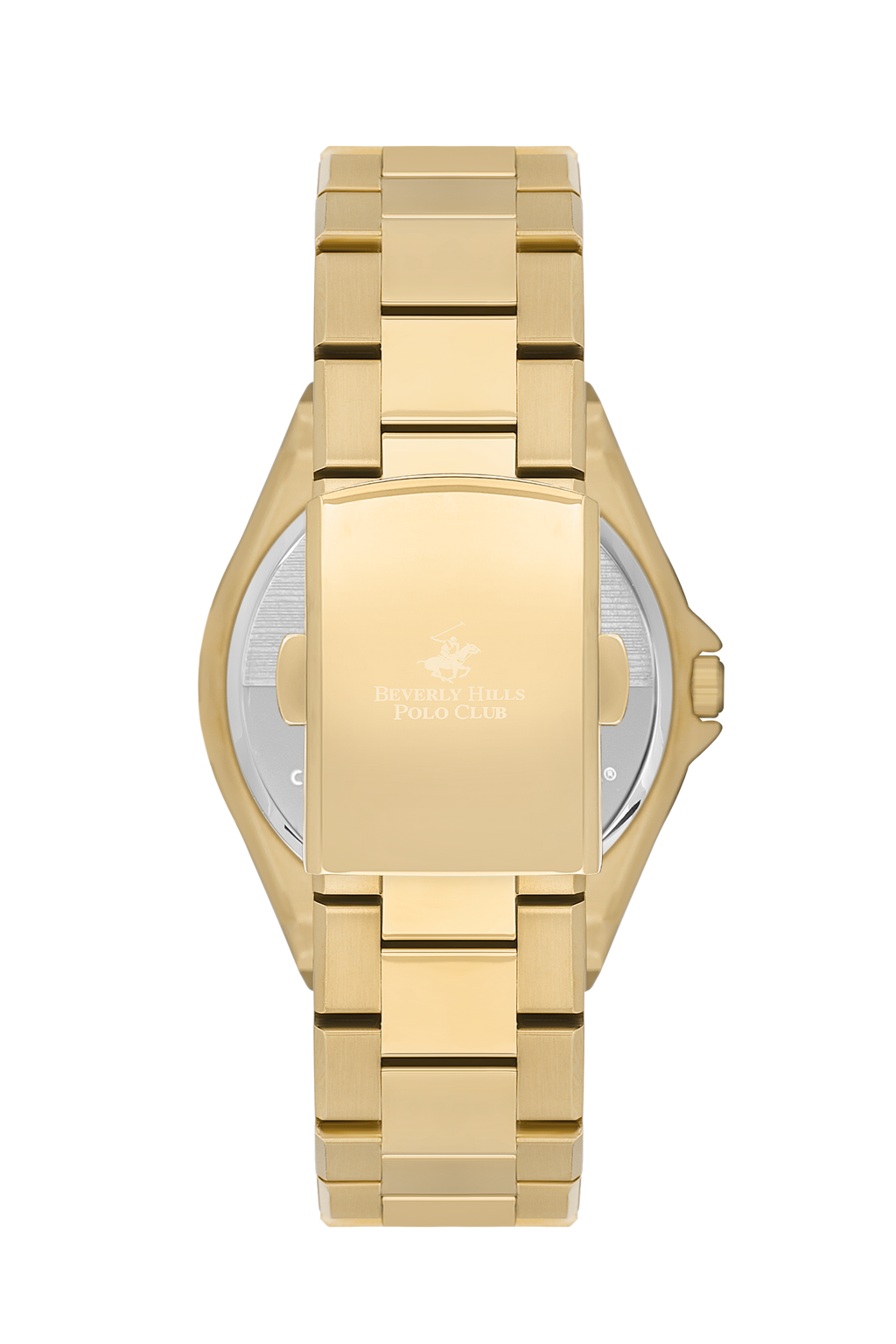 Beverly Hills Polo Club Gold & Mother Pearl Diamond Watch – BP3570X.120