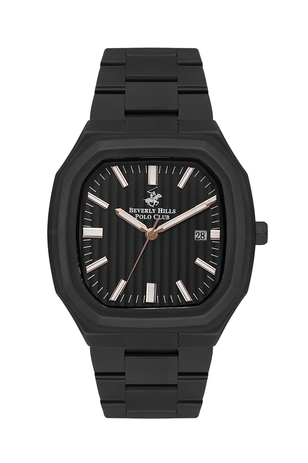 Beverly Hills Polo Club All Black Dial Date Watch – BP3547X.650