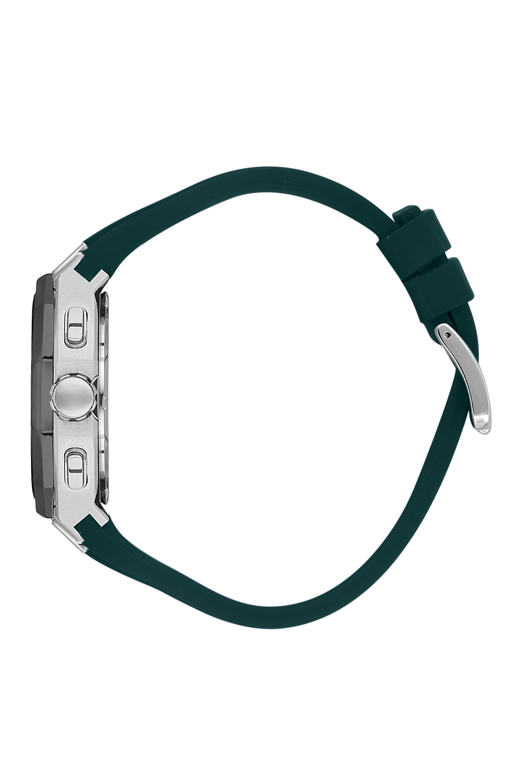BEVERLY HILLS POLO CLUB Green Chronograph Silicone Watch – BP3557X.375