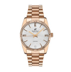 Beverly Hills Polo Club Mother Pearl Diamond Rose Gold Watch – BP3172C.430