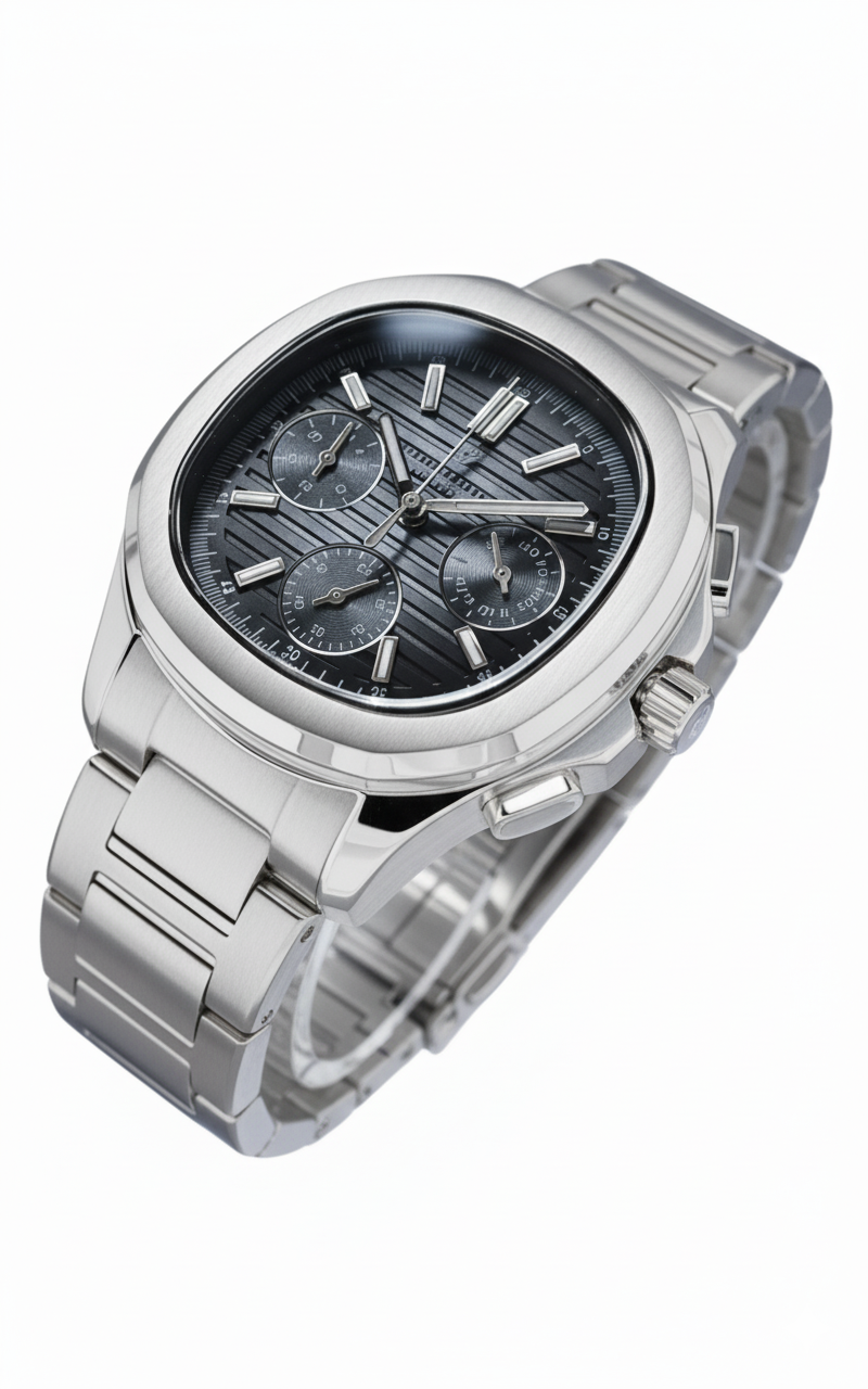 Beverly Hills Polo Club Multifunction Black Dial Silver Watch - BP3212X.392 Secondary image