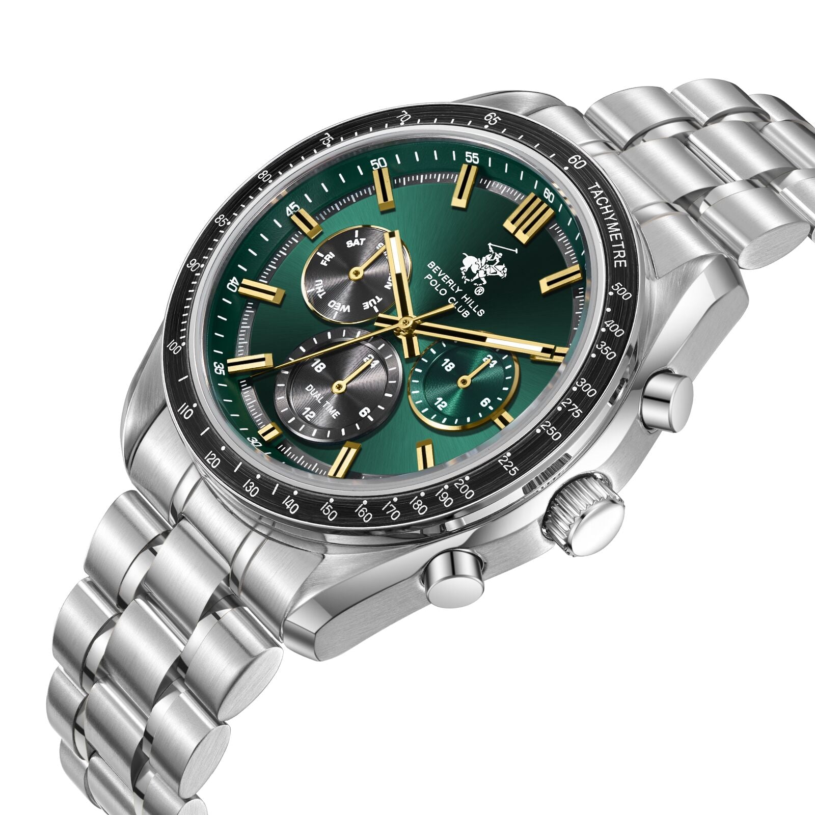 Beverly Hills Polo Club Silver Watch - BP3814X.370