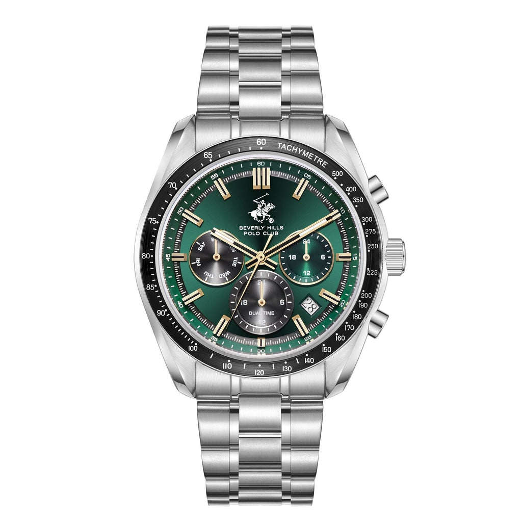 Beverly Hills Polo Club Silver Watch - BP3814X.370