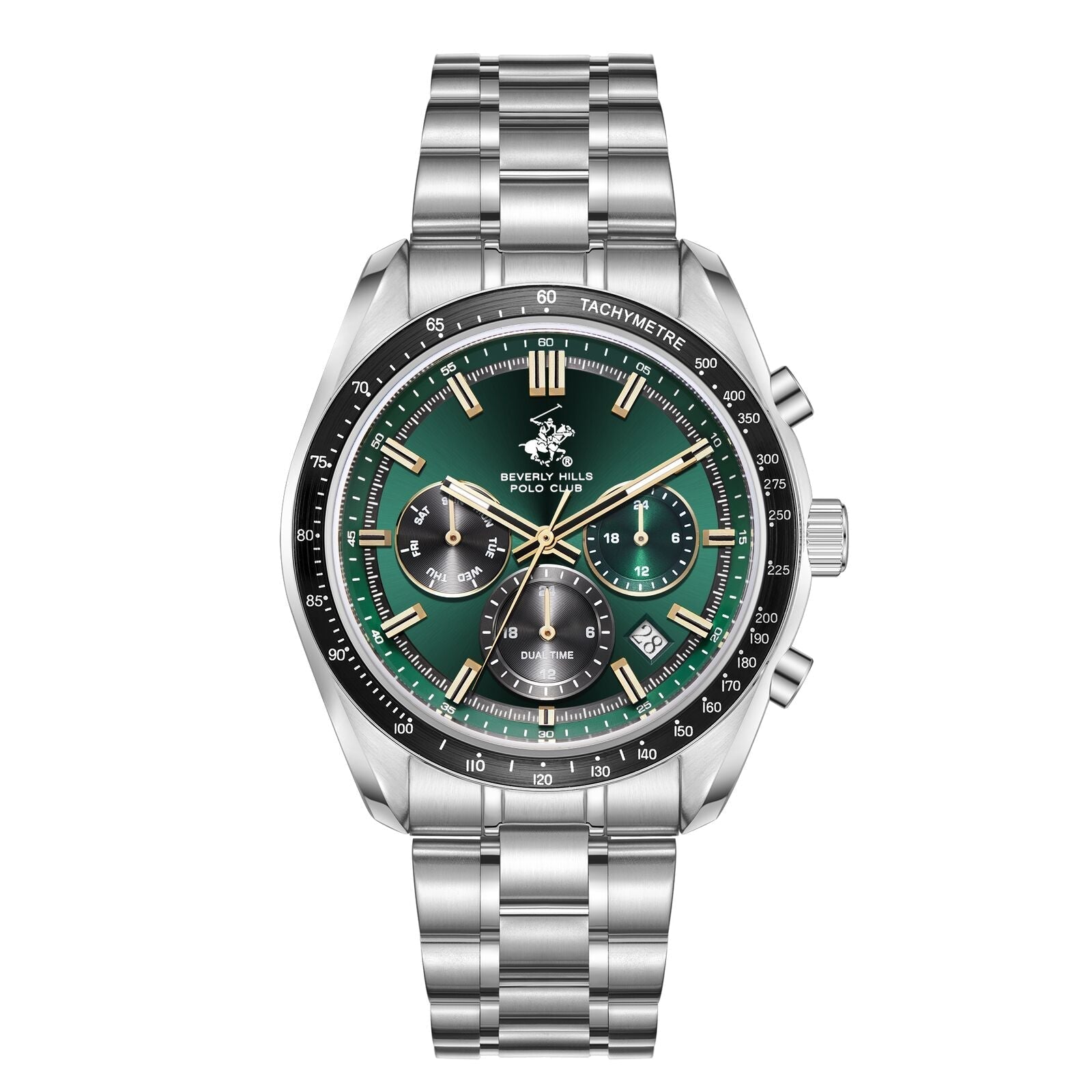 Beverly Hills Polo Club Silver Watch - BP3814X.370