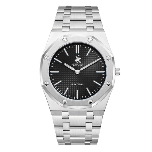 Beverly Hills Polo Club Silver Men's Watch - BP3825X.360 BP3825X.360 - Image 1