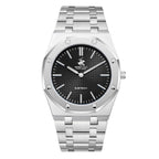Beverly Hills Polo Club Slim Tech 5 Black Dial Silver Watch - BP3825X.360