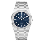 Beverly Hills Polo Club Slim Tech 5 Blue Dial Silver Watch - BP3825X.390